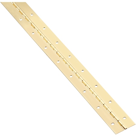 National Hardware National Hardware 30 in. L Brass Continuous Hinge 1 pk N148-155